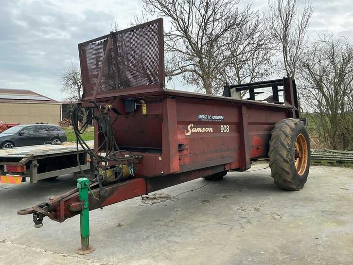 1997 Samson 908 Akker- en graslandbemester (Mestverspreider), Zakelijke goederen, Landbouw | Werktuigen