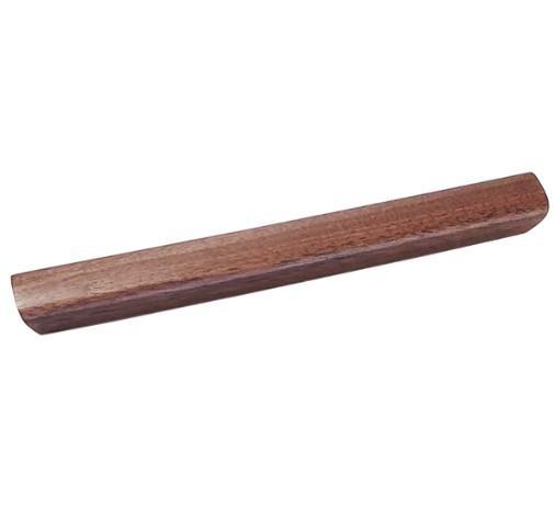 Greep Tornby Walnoot gelakt 128 mm, Doe-het-zelf en Bouw, Hang- en Sluitwerk, Klink of Kruk, Nieuw, Overige materialen