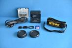 Nikon D3200 * Nikon DX AF-S Nikkor 18-55mm f3.5-5.6GII VR +, Audio, Tv en Foto, Fotocamera's Digitaal, Nieuw