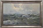 Meeuwis van Buuren (1902-1992) - Zeegezicht met meeuwen