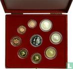 Monaco jaarset 2004 (PROOF), Zilver, 5 euro, Monaco, Verzenden