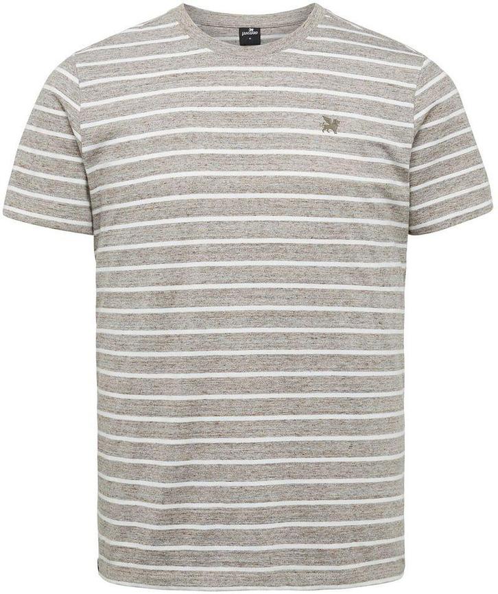 Vanguard T-Shirt Strepen Bruin maat Maat 52/54 (L) Heren, Vêtements | Hommes, T-shirts, Envoi