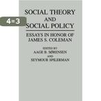 Social Theory and Social Policy 9780275942359, Boeken, Verzenden, Gelezen, Seymour Spilerman