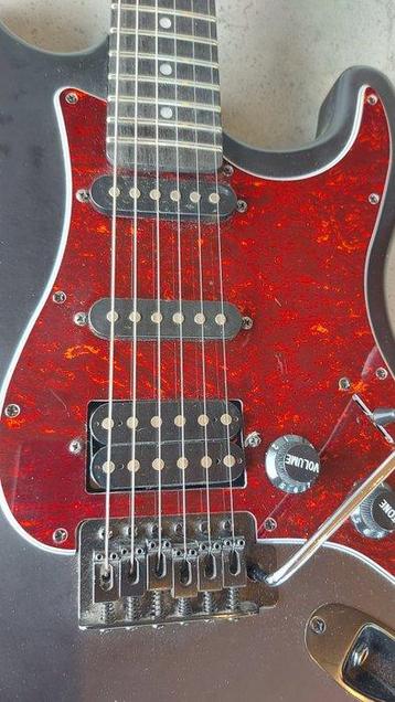 Harley Benton - Harley Benton ST-20HSS SBK - - Elektrische, Musique & Instruments