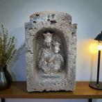 sculptuur, Cappella calcarea scavata a mano - 40 cm - kalk, Antiek en Kunst