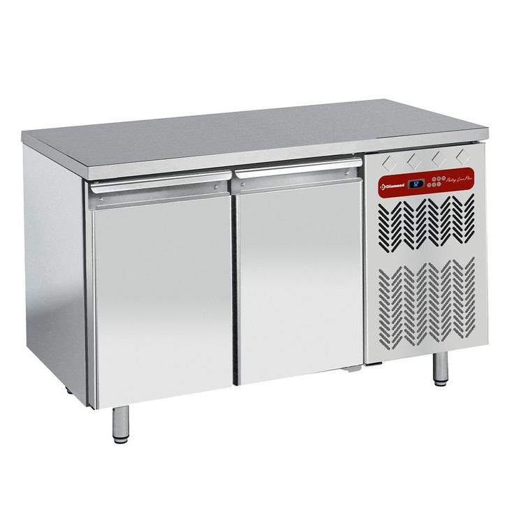 Diepvriestafel, geventileerd 2 deuren EN 600x400, Zakelijke goederen, Horeca | Keukenapparatuur, Koelen en Vriezen, Verzenden