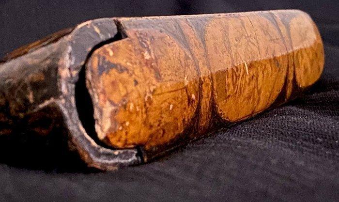 Qalamdan met Naser Al Din Shah en Qajar-prins -, Antiek en Kunst, Kunst | Niet-Westerse kunst