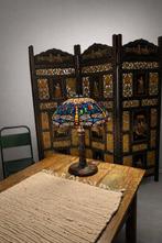 Tafellamp - Glas, Lood - Tiffany-stijl - Libellen