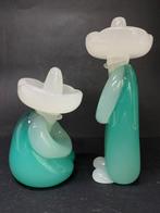 Cupla Mexicaanse van Archimede Seguso in Murano glas -