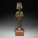 Oud-Egyptisch Brons Osiris God. Late Periode, 664 - 32, Verzamelen