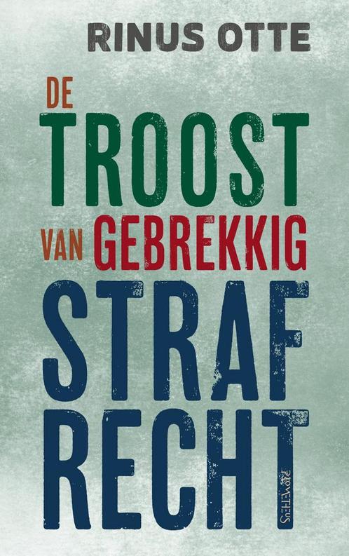 De troost van gebrekkig strafrecht (9789044653250), Boeken, Schoolboeken, Nieuw, Verzenden
