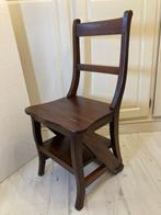 Trapje - Hout - Antieke bibliotheektrap