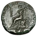 Empire romain. Hadrien (117-138 apr. J.-C.). Sestertius