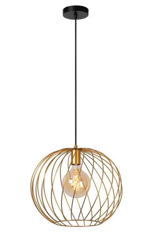 Hanglamp Lucide DANZA -  - Ø 40 cm - 1xE27 - Mat, Huis en Inrichting, Lampen | Hanglampen, Nieuw, Verzenden