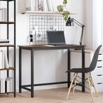 vidaXL Tafel Rook Eiken 80 x 50 x 76,5 cm Engineered hout en, Verzenden, Nieuw