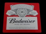 Budweiser - Emaille plaat (2) - metaal