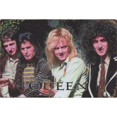 Wandbord -  Queen – Freddie Mercury – Brain May – Roger Tayl, Huis en Inrichting, Woonaccessoires | Wanddecoraties, Nieuw