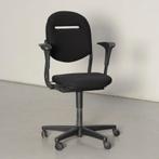 Ahrend 220 bureaustoel, zwart, 1D armleggers, Huis en Inrichting, Bureaustoelen, Ophalen of Verzenden, Gebruikt