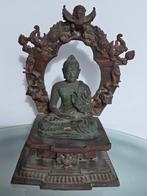 Bronzen beeld van Maitreya Boeddha - Nepal  (Zonder