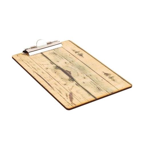 Menu klemborden met hout look | A5 formaat Olympia, Zakelijke goederen, Horeca | Keukenapparatuur, Nieuw in verpakking, Verzenden