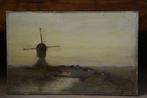 Aris Knikker (1887-1962) - Polderlandschap met molen