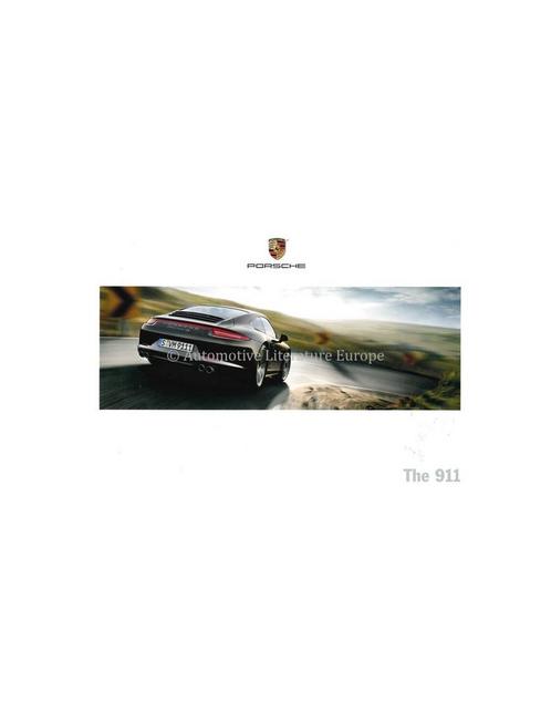 2013 PORSCHE THE 911 BROCHURE ENGELS (US), Livres, Autos | Brochures & Magazines