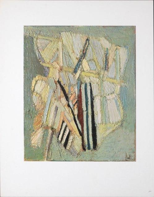 Nicolas de Staël (1915-1955) , after - Composition Céladon, Antiek en Kunst, Antiek | Overige Antiek