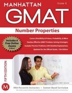 Manhattan GMAT Number Properties, Guide 5 9781935707653, Boeken, Gelezen, Manhattan Gmat, Manhattan Gmat, Verzenden