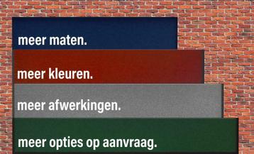 Sectionaalpoort Meer Maten, Kleuren, Afwerkingen, Loopdeur beschikbaar voor biedingen