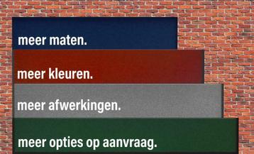 Sectionaalpoort Meer Maten, Kleuren, Afwerkingen, Loopdeur