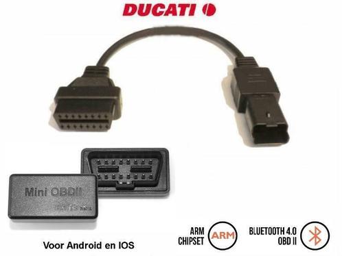 Ducati (Italiaanse) motorbike (4 pins) diagnose kabel en sof, Autos : Divers, Outils de voiture, Envoi