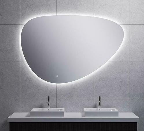 Uovo condensvrije led- spiegel dimbaar 140 cm, Huis en Inrichting, Woonaccessoires | Spiegels, Ophalen of Verzenden