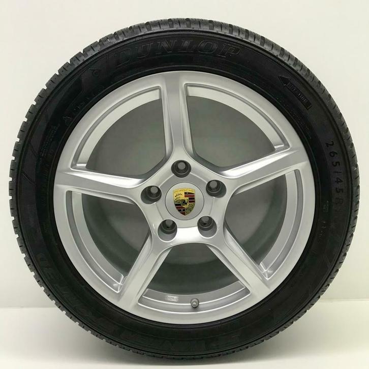 Porsche Boxster/Cayman (981/718/987/986) 18 met winterbanden, Auto-onderdelen, Banden en Velgen, 18 inch, Winterbanden, 265 mm