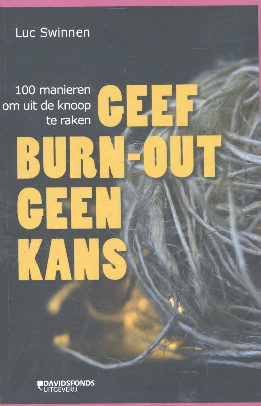 Geef burn-out geen kans 9789059085824 Luc Swinnen, Boeken, Psychologie, Zo goed als nieuw, Verzenden