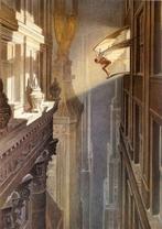 Schuiten, François - 1 Offset Print - Vol de nuit - 1000, Nieuw