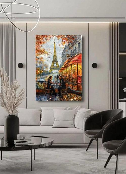 Jarol (XX-XXI) - Ciudad iluminada en otoño, Antiek en Kunst, Curiosa en Brocante
