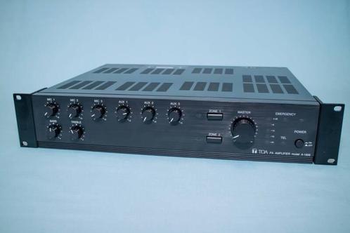 TOA A-1806 versterker - 100 volt MONO 60 Watt RMS (1-kanaal), TV, Hi-fi & Vidéo, Amplificateurs & Ampli-syntoniseurs, Enlèvement ou Envoi