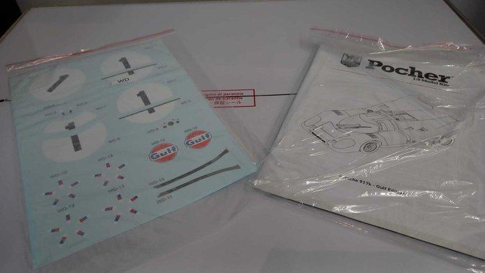 Pocher 1:8 - Modelauto - Porsche 917 K Gulf Edition, Hobby & Loisirs créatifs, Voitures miniatures | 1:5 à 1:12