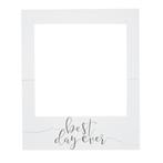 Photobooth Frame Best Day Ever 82cm, Nieuw, Verzenden