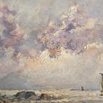 Nicolas De Corsi (1882-1956) - Marina, Antiek en Kunst