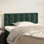 vidaXL Hoofdbord 90x5x78/88 cm fluweel donkergroen, Huis en Inrichting, Verzenden, Nieuw