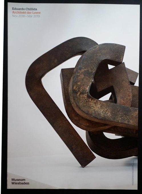 Eduardo Chillida - Sculptures, Wiesbaden Museum, Antiek en Kunst, Kunst | Tekeningen en Fotografie