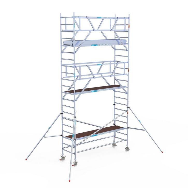 Rolsteiger Professional 90x305 7,2m werkhoogte vrijstaand, Doe-het-zelf en Bouw, Steigers, Rolsteiger of Kamersteiger, Nieuw, 5 meter of hoger