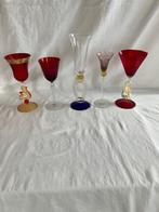 Kelk (5) - Muranoglas - Calici tipetto, Antiek en Kunst