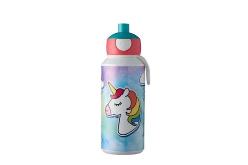 Mepal Drinkfles Pop-Up Campus 400ml Unicorn, Hobby en Vrije tijd, Feestartikelen, Nieuw, Verzenden