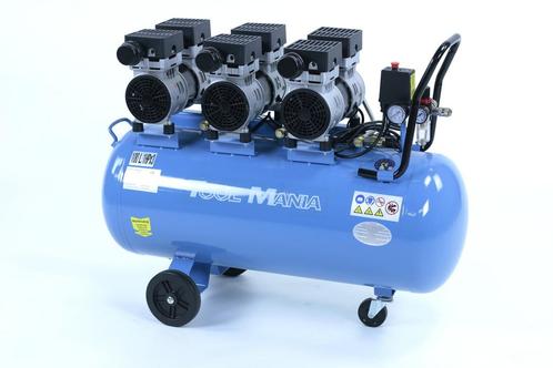 TM 100 Liter Professionele Low Noise Compressor 3HP 230v, Autos : Divers, Outils de voiture, Envoi