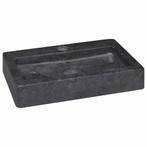 Wandwastafel Marmer Zwart | Tweede Kansje | 55% Korting, Huis en Inrichting, Minder dan 50 cm, Verzenden, Nieuw, Minder dan 25 cm