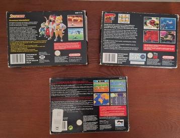 Nintendo - Snes - Mega lot 3 - super nintendo, complete -