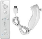 Wii Controller / Remote Wit + Nunchuk Wit (Third Party) (..., Ophalen of Verzenden, Zo goed als nieuw