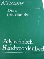 POLYTECHNISCH HANDWDB. DUITS-NED. GEBONDEN 9789020125306, Verzenden, Gelezen, Schuurmans Stekhoven